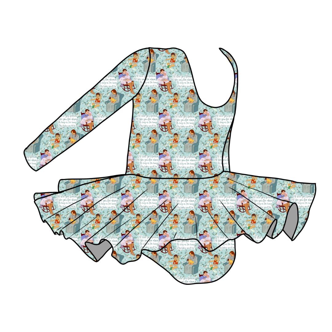 Forever Darling Long Sleeve Skirted Leo - Knit - Pre Order - Christmas Special