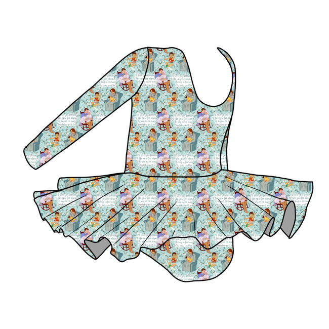 Forever Darling Long Sleeve Skirted Leo - Knit - Pre Order - Christmas Special