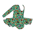 Wishbone - Grace Bamboo Long Sleeve Skirted Leotard - PRE ORDER