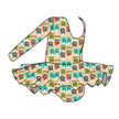 Turtle Dreams - Grace Bamboo Long Sleeve Skirted Leotard - PRE ORDER