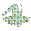 On the Island - Grace Bamboo Long Sleeve Skirted Leotard - PRE ORDER