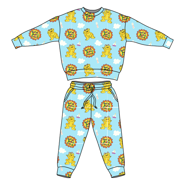 On the Island Flex Long Sleeve Jogger Set - PRE ORDER