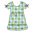 On the Island Serenity Short Sleeve Lounge Dress - PRE ORDER