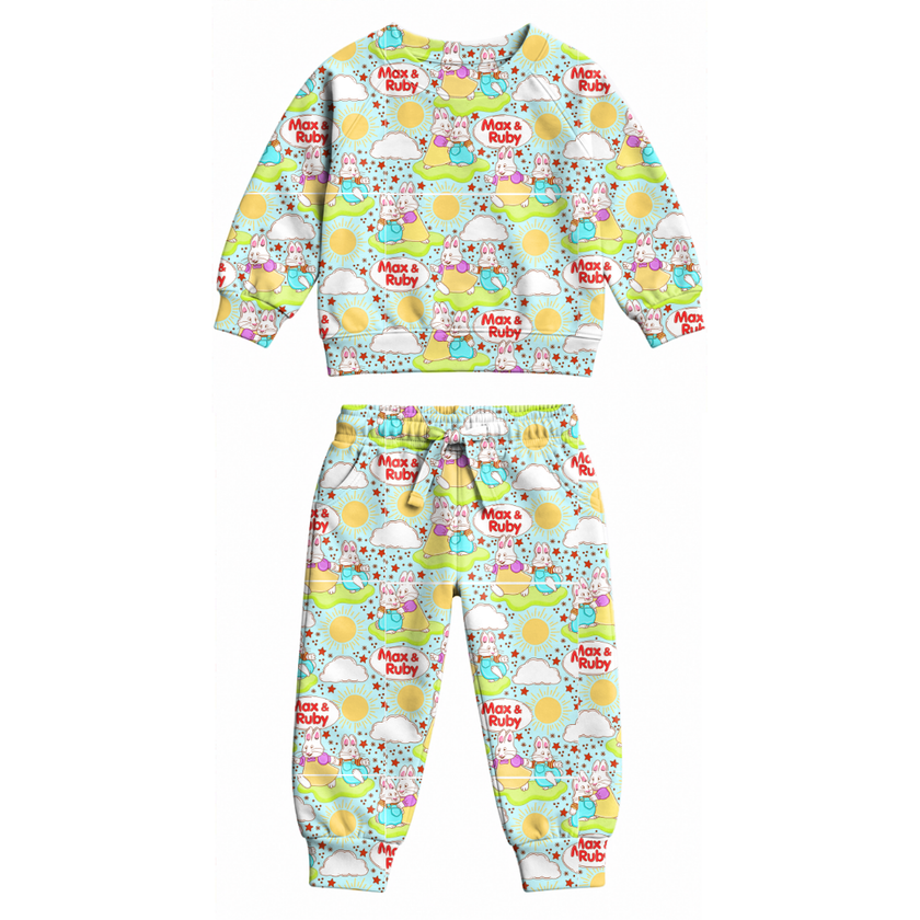 Sunny Bunny Days Flex Long Sleeve Jogger Set - PRE ORDER