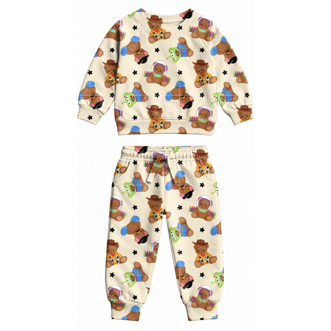 Toy Box Besties Flex Long Sleeve Jogger Set - PRE ORDER