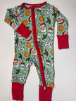 SANTA COOKIES - DREAMLAND LONG SLEEVE SLEEPER - BAMBOO
