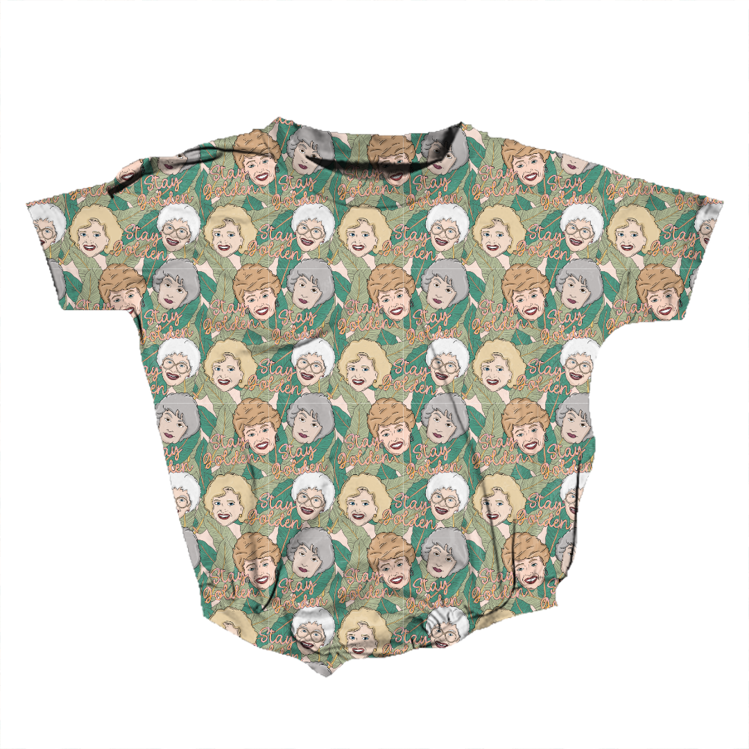 Golden - Bubbly Short Sleeve Bubble Knit - PRE ORDER