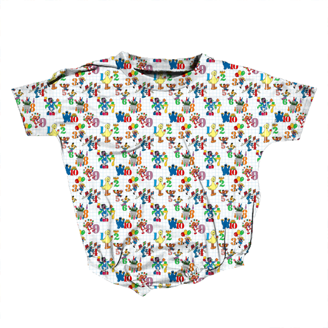 Number Street - Bubbly Short Sleeve Bubble Knit - PRE ORDER