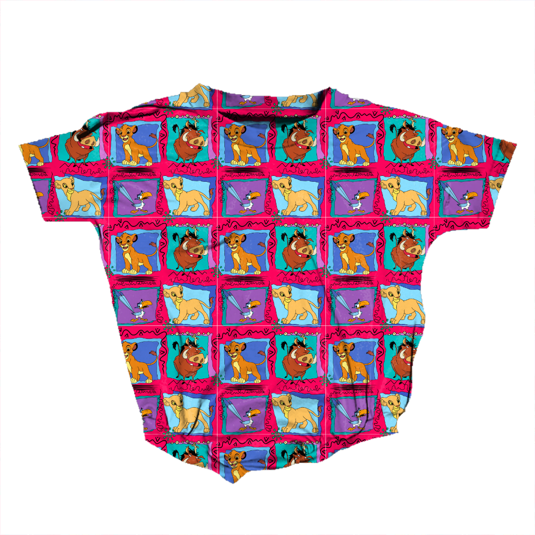 Safari Dreams - Opal Short Sleeve Bubble Bamboo - PRE ORDER