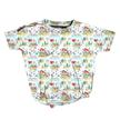 Mermaid Dreams - Opal Short Sleeve Bubble Bamboo - PRE ORDER