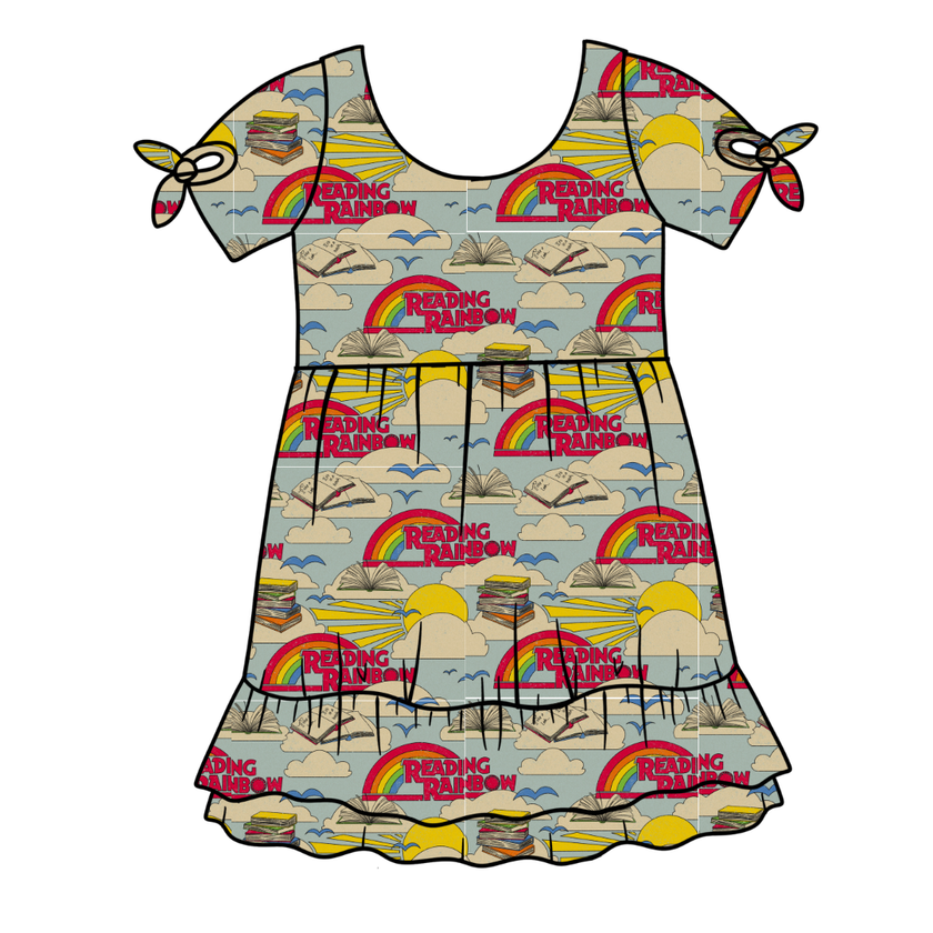 Reading Serenity Short Sleeve Lounge Dress - PRE ORDER