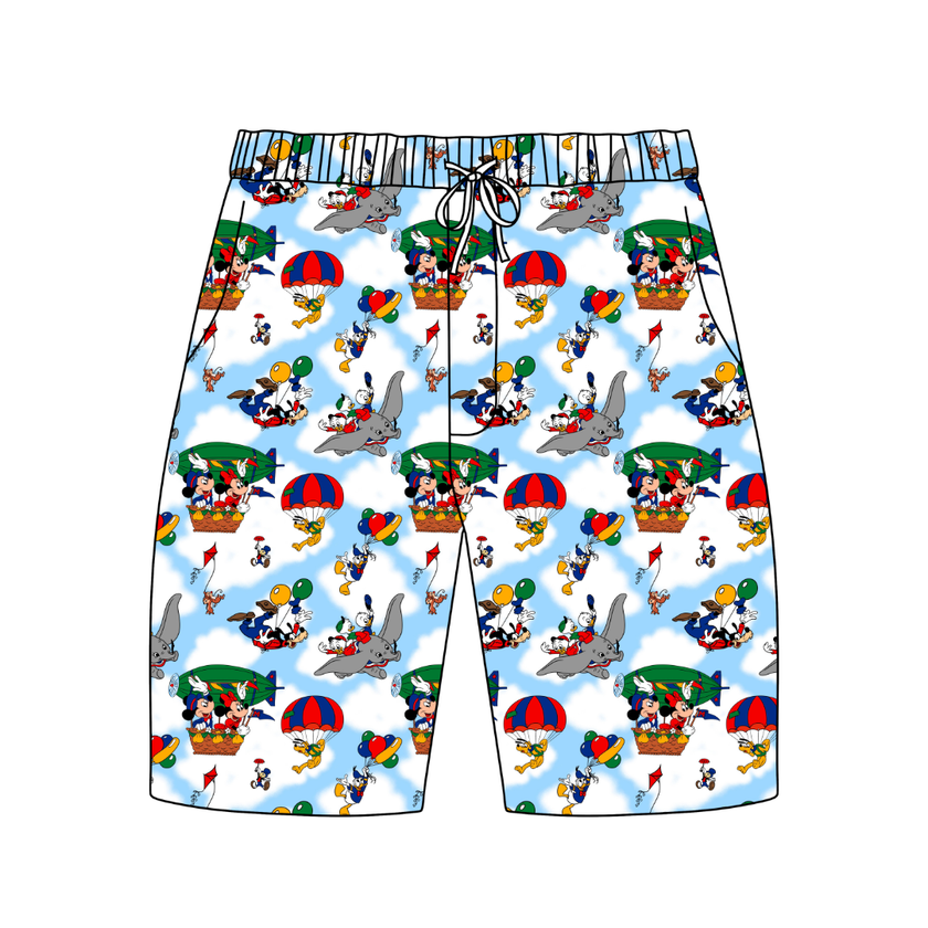 Blimp - Chill Extended Length Adult Pajama Bamboo Shorts - Pre Order