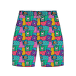 Wind Color - Chill Extended Length Adult Pajama Bamboo Shorts - Pre Order