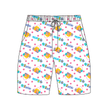 Party Girl Vintage Sheet - Chill Extended Length Adult Pajama Bamboo Shorts - Pre Order