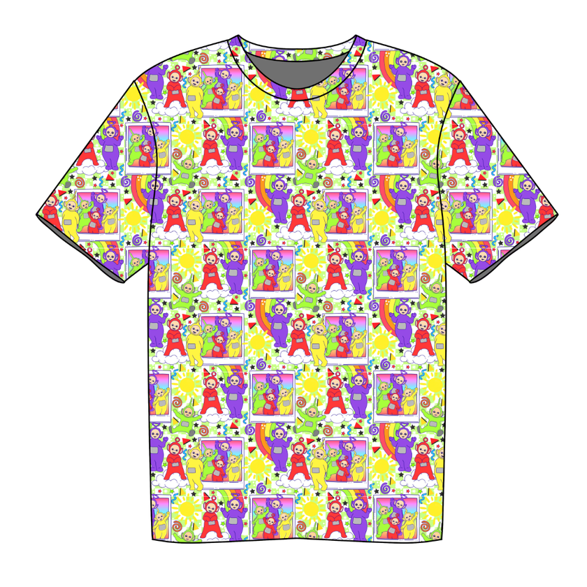 Tubby Time Jade Adult Short Sleeve Bamboo Shirt - Pre Order
