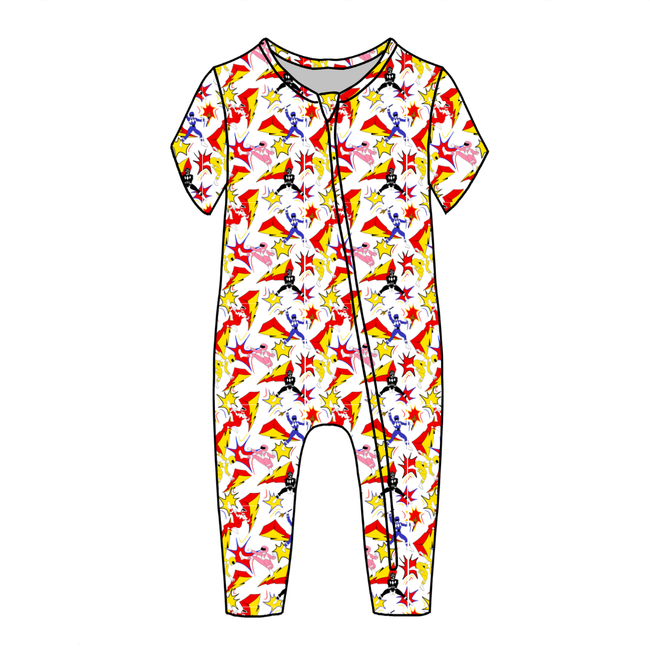 Ranger Dreams - Dandelion Short Sleeve Sleeper Bamboo - PRE ORDER