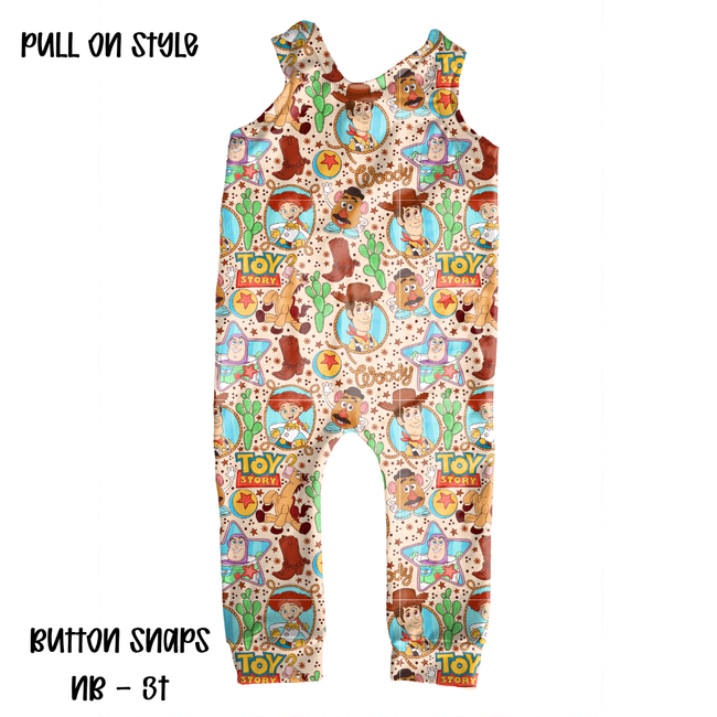 Howdy Partner Oakley Overalls Knit - PRE ORDER