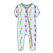 Big Hug - Dandelion Short Sleeve Sleeper Bamboo - PRE ORDER