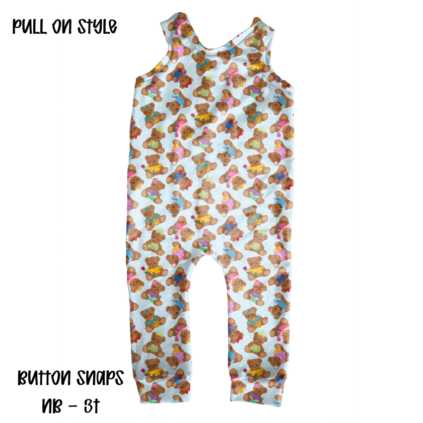 Once Upon a Teddy Oakley Overalls Knit - PRE ORDER