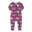 Safari Dreams - Dandelion Short Sleeve Sleeper Bamboo - PRE ORDER