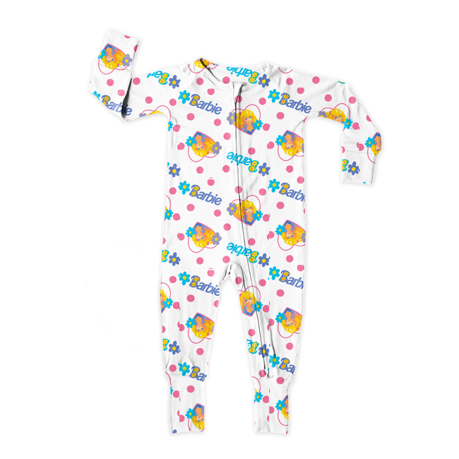 Party Girl Vintage Sheet - Dreamland Long Sleeve Sleeper Bamboo - PRE ORDER