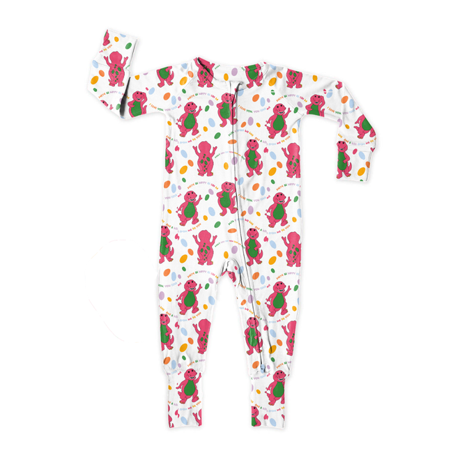 Dino Vintage Sheet - Dreamland Long Sleeve Sleeper Bamboo - PRE ORDER