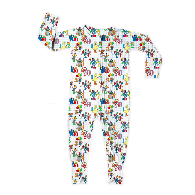 Number Street - Dreamland Long Sleeve Sleeper Bamboo - PRE ORDER