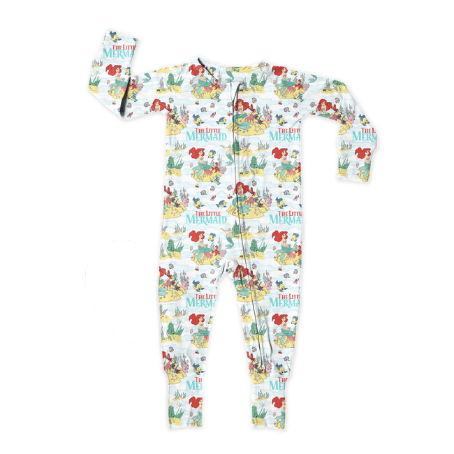 Mermaid Dreams - Dreamland Long Sleeve Sleeper Bamboo - PRE ORDER