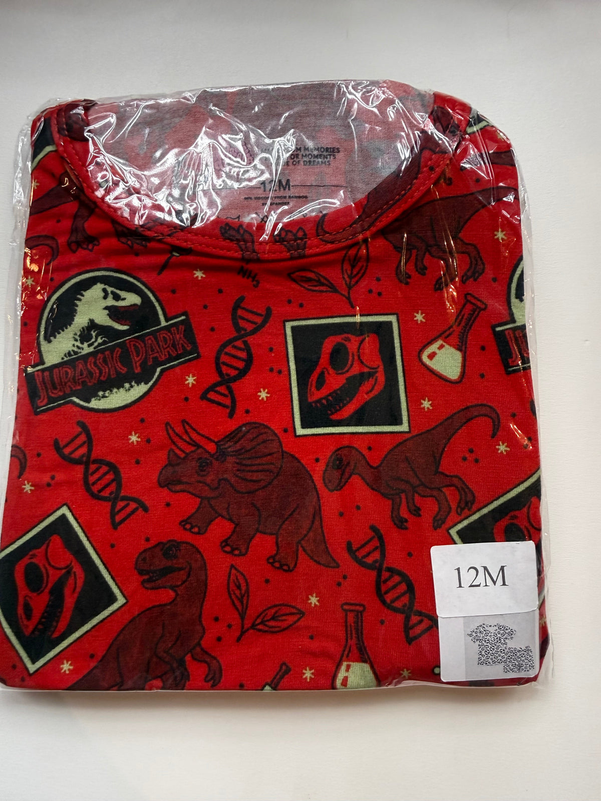 JURASSIC - FAWN SHORT SLEEVE SHORT SET - BAMBOO