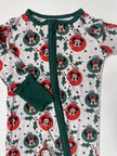 MOUSE ORNAMENTS - DREAMLAND LONG SLEEVE SLEEPER - BAMBOO