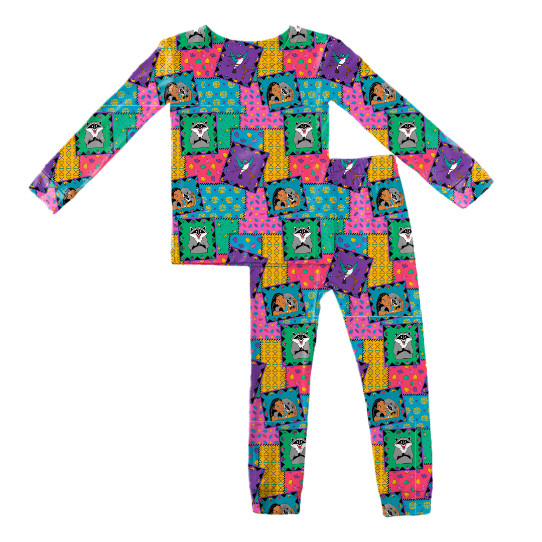 Wind Color - Slumber Bamboo Long Sleeve Pants Set - PRE ORDER
