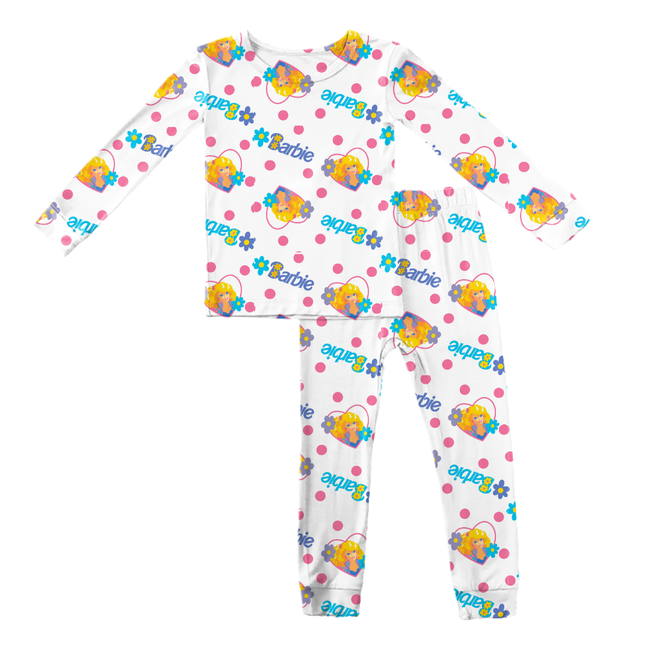 Party Girl Vintage Sheet - Slumber Bamboo Long Sleeve Pants Set - PRE ORDER