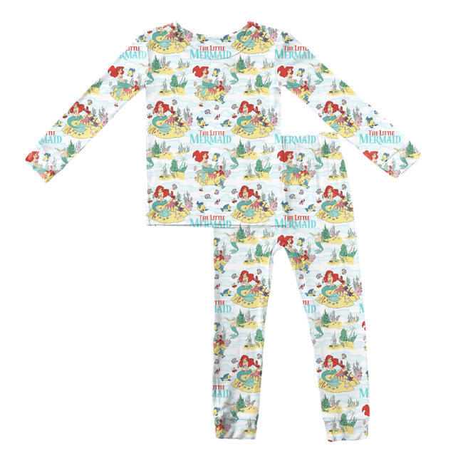 Mermaid Dreams - Slumber Bamboo Long Sleeve Pants Set - PRE ORDER