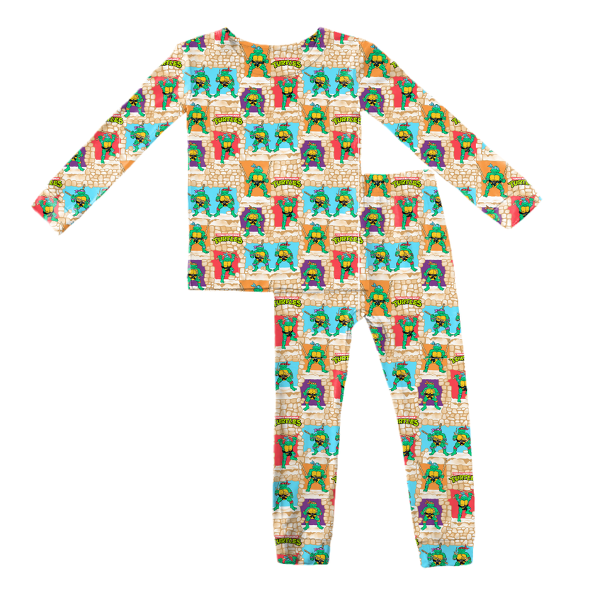 Turtle Dreams - Slumber Bamboo Long Sleeve Pants Set - PRE ORDER