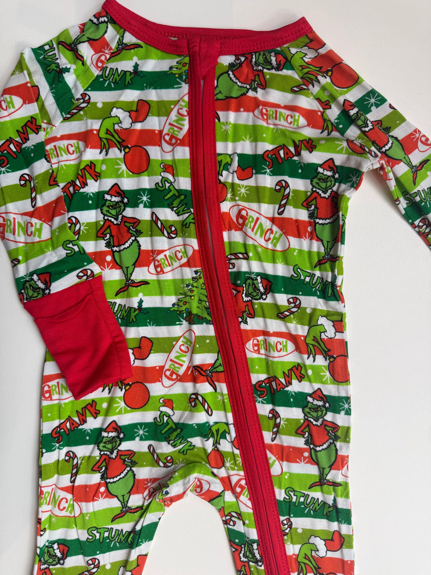 STINK STANK - DREAMLAND LONG SLEEVE SLEEPER - BAMBOO