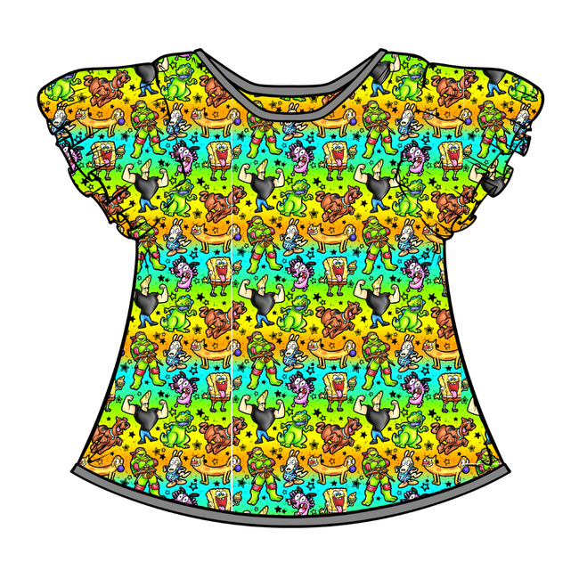Cartoons Wynn Short Sleeve Flutter Bamboo Shirt - PRE ORDER