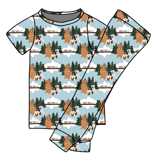 Homeward - Cozy Bamboo Short Sleeve Pants Set - PRE ORDER