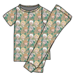 Golden - Cozy Bamboo Short Sleeve Pants Set - PRE ORDER