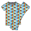 Best Friends  - Cozy Bamboo Short Sleeve Pants Set - PRE ORDER