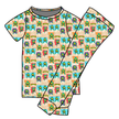 Turtle Dreams - Cozy Bamboo Short Sleeve Pants Set - PRE ORDER