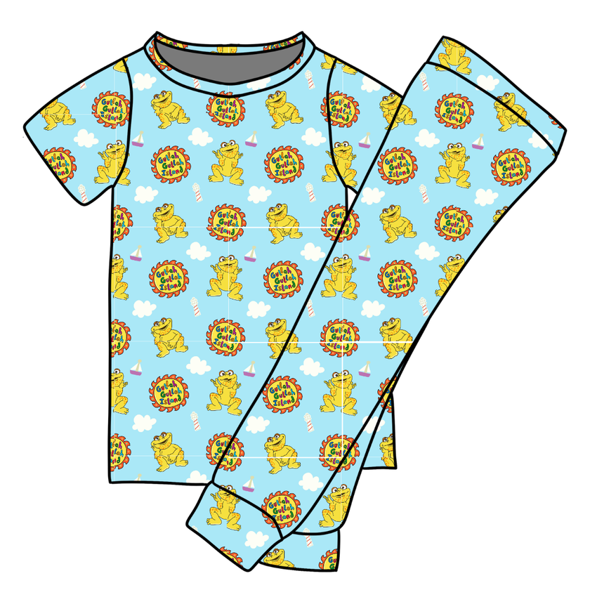 On the Island - Cozy Bamboo Short Sleeve Pants Set - PRE ORDER