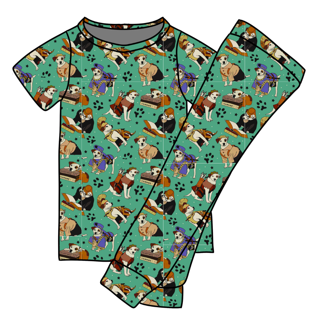 Wishbone - Cozy Bamboo Short Sleeve Pants Set - PRE ORDER