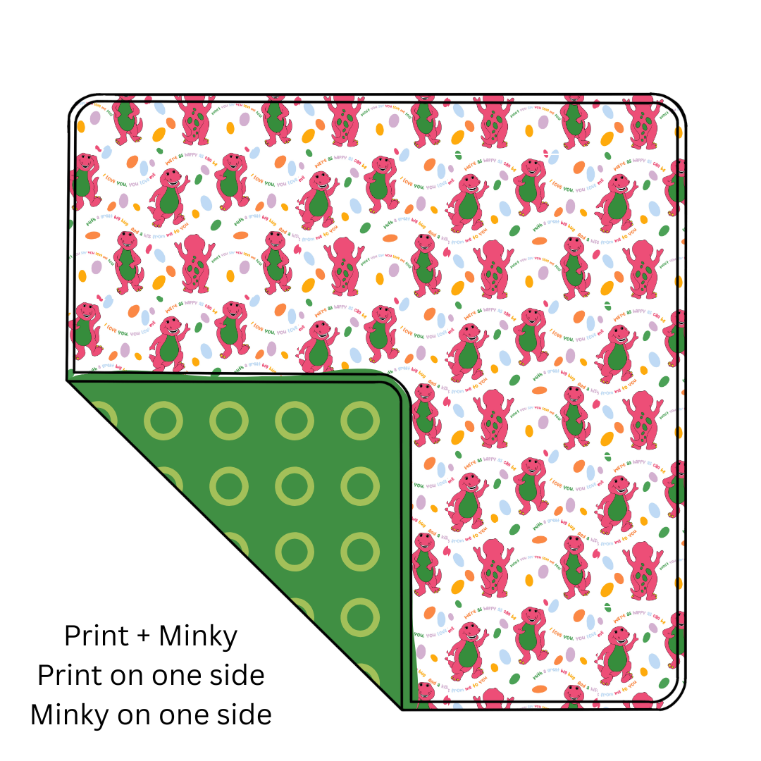 Dino Vintage Sheet - Enchanted Blanket Knit - PRE ORDER