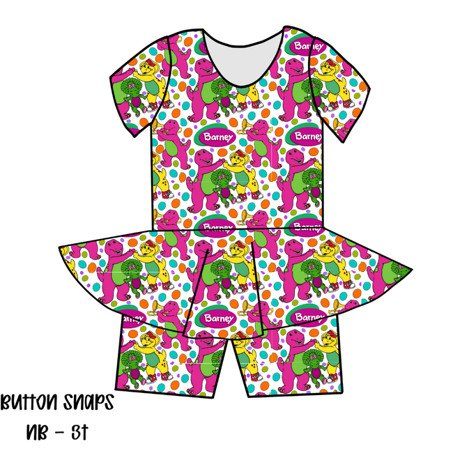Gumdrops Haven Skirted Romper - Knit - Pre Order