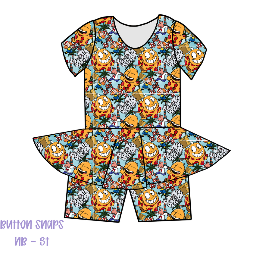 Maggie Haven Skirted Romper - Knit - Pre Order