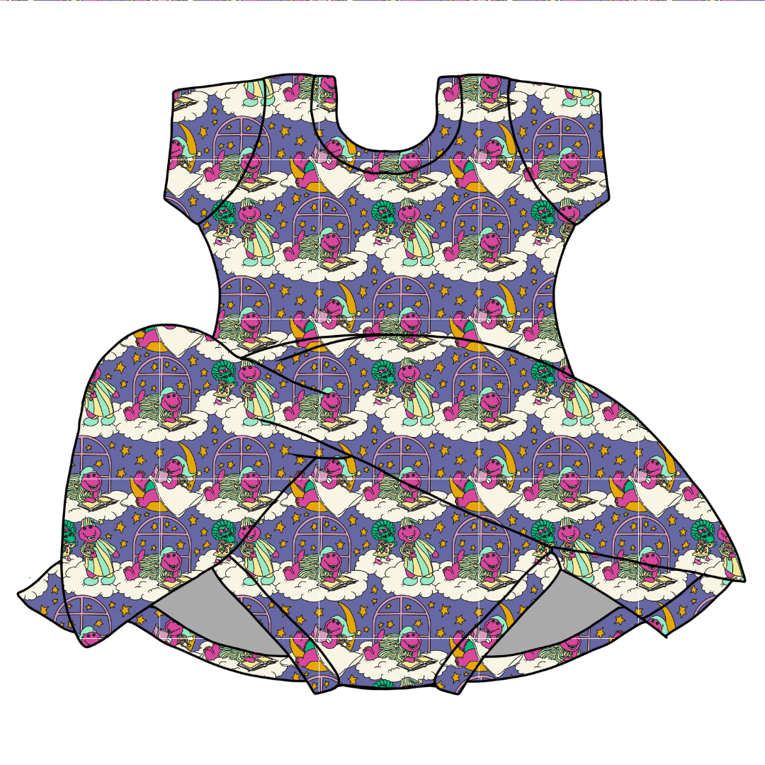 Sweet Dreams - Charming Short Sleeve Skirted Leotard - PRE ORDER