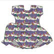 Sweet Dreams - Charming Short Sleeve Skirted Leotard - PRE ORDER