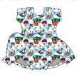 Blimp - Chic Short sleeve Skirted Leotard Knit - PRE ORDER