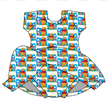 Best Friends  - Chic Short sleeve Skirted Leotard Knit - PRE ORDER