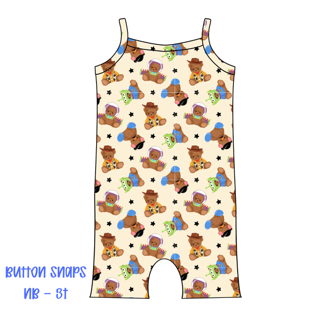 Toy Box Besties Doll Tank Romper Knit - PRE ORDER